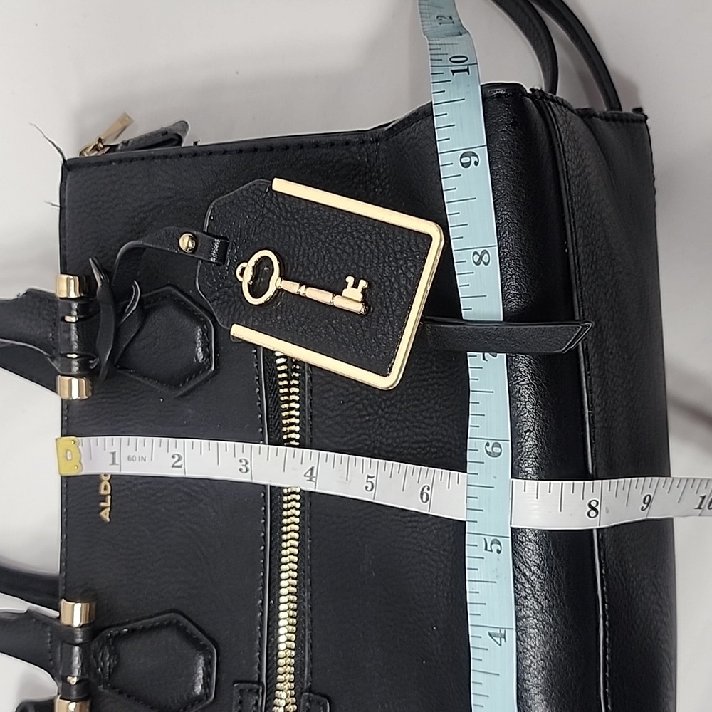 ALDO Black Solid Handheld Bag with Sling‎ Strap Crossbody - Picture 11 of 13
